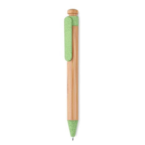 Pen van tarwestro en bamboe - Afbeelding 2